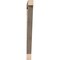 Ekena Millwork Traditional Block Smooth Bracket, Douglas Fir, 3 1/2"W x 42"D x 42"H BKT04X42X42TRA05SDF - alternate 3